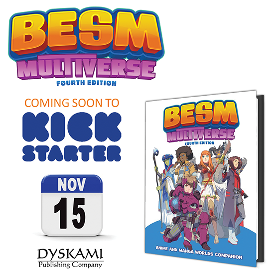 BESM Multiverse Kickstarter