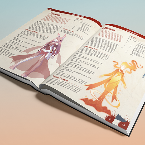 Anime 5E Beyonder Worlds on Kickstarter