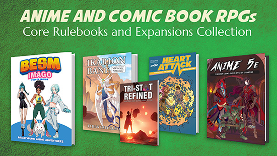 Anime and Comic RPG Kickstarter